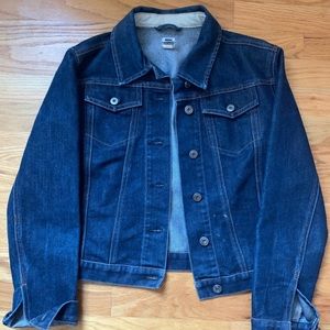Navy Denim Jean Jacket